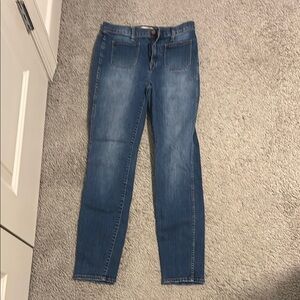 Madewell High Wasited Sailor Jeans Size 28 Denim Jeans